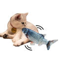 Electric Cat Toy Realistic Plush Simulation Electric Cat Toy Doll Fish Funny Interactive Pets Chew Bite Supplies for Cat
